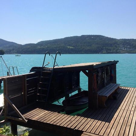Apartamento Seehaus Hochauer Direkter Seezugang Woerthersee Pörtschach am Wörthersee Exterior foto