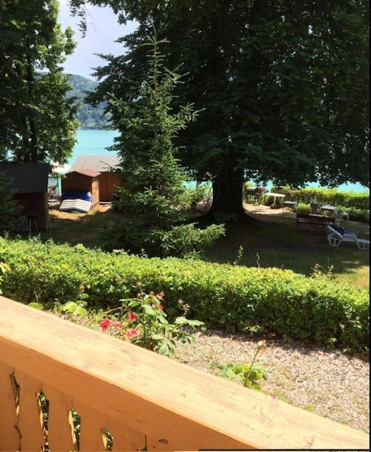 Apartamento Seehaus Hochauer Direkter Seezugang Woerthersee Pörtschach am Wörthersee Exterior foto